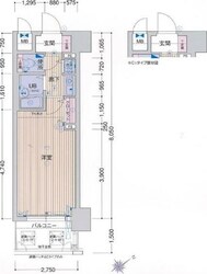 プレサンス御幣島ステーションフロントの物件間取画像